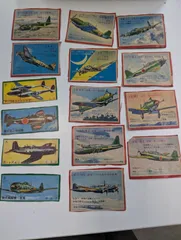 戦闘機などコレクションカード