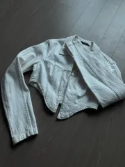 ザラ デニム素材 シャツ