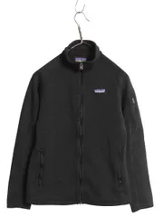 【お得なクーポン配布中!】 パタゴニア ベターセーター ジャケット レディース S 21年製 アウトドア 裏起毛 フリース セーター フルジップ ブルゾン ブラック シンプル