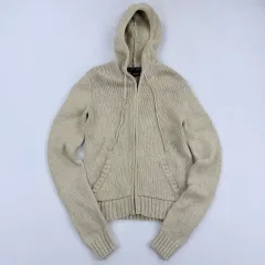 ポロラルフローレン ニット フードジップアップ