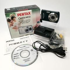 1605)ペンタックス Optio M40 充電器付き／PENTAX デジカメ - メルカリ