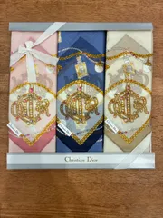 クリスチャンディオール 　  ハンカチセット3枚 B25112456