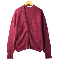 古着 80~90年代 エルエルビーン L.L.Bean ウールニットカーディガン 英国製 メンズL相当 ヴィンテージ/eaa601064