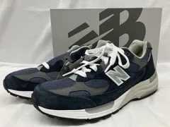 New Balance ニューバランス　U992NV スニーカー made in USA タグ付き　箱付き　ネイビー系　サイズ27.0cm