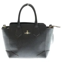 Vivienne Westwood (ヴィヴィアンウエストウッド) オーブ 2WAYバッグ ハンドバッグ ショルダーバッグ ブラウン レザー ゴールド金具