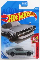 【中古】ミニカー 1/64 NISSAN SKYLINE 2000 GT-R(グレー×ブラック) 「Hot Wheels THEN AND NOW」 [GTC68]