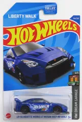 【中古】ミニカー 1/64 LB-SILHOUETTE WORKS GT NISSAN 35GT-RR VER.2(ブルー×ホワイト×オレンジ) 「Hot Wheels HW DREAM GARAGE」 [HCT99]