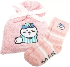 【中古】衣類 ハチワレ(ねむい) もこもこ靴下in巾着 23～25cm 「ちいかわ」