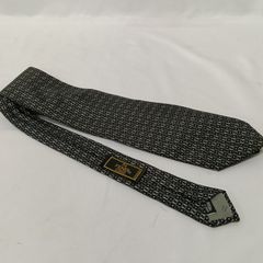 FENDI Tie FF zucca silk100% navy - メルカリ