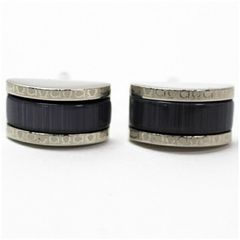 グッチ シルク ミニスカーフ イエロー ベルト柄 中古 Aランク GUCCI