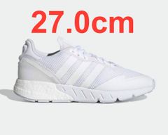 【adidas】Zx 1K Boost スケートシューズ、ホワイト 27.0cm