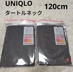 ユニクロ キッズ ヒートテック タートルネックT 長袖 120cm 子供 KIDS 男の子 インナー タートルネック ハイネック UNIQLO 120