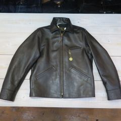 トロフィークロージング】 ステアハイドレザー メカニックキャップ