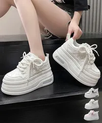 スニーカー ボリューム厚底スニーカー レディース美脚