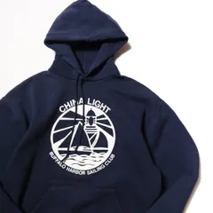 90's メキシコ製 ラッセル プリント入り  スウェットパーカー (L) 紺 ネイビー スエットパーカー 90年代 旧タグ オールド RUSSELL  アメリカ古着 USED  ビンテージ ヴィンテージ