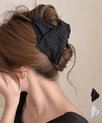 ヘアクリップ大きめアクリルバンスクリップ