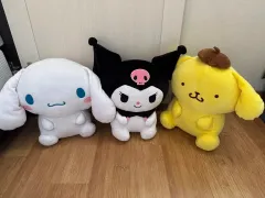 サンリオ ぬいぐるみ 3種（シナモロール、クロミ、ポムポムプリン）