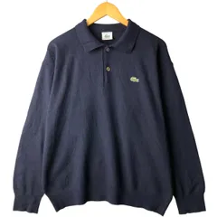 古着 90年代 ラコステ LACOSTE ポロニットセーター 7 メンズXXL相当 ヴィンテージ/eaa601087