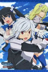 【中古】タペストリー キービジュアル B3タペストリー 「PS4/Switchソフト ダンジョンに出会いを求めるのは間違っているだろうか インフィニト・コンバーテ」 対象店舗購入特典