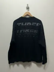 アディダス ブラック スウェット Tシャツ 2XL