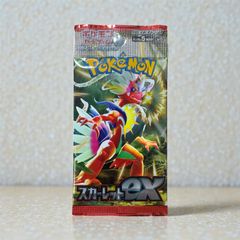 ポケカ 新品未開封 スカーレットex 1パック！ - メルカリ