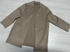 ザラ スウェード オープンジャケット