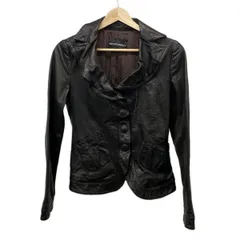 EMPORIOARMANI(エンポリオアルマーニ) ジャケット サイズ40 M レディース - 黒 長袖/レザー/オールシーズン