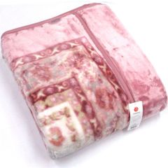 極厚 重ね合わせ毛布 カシミヤ20% ニッケ 3層中綿入り毛布 - メルカリ