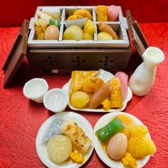 411 蟹鍋&カニ雑炊セット⭐️ミニチュアフード 蟹鍋 カニ雑炊 ドール