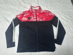 アンダーアーマー プロジェクトロック ジャージ ジャケット レッド ブラック