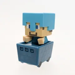 マイクラ ミニフィギュア トロッコ スティーブ