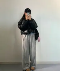 黒 ショートダウン