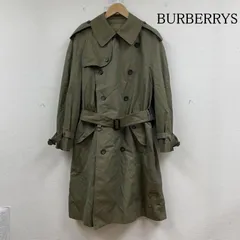 バーバリーズ トレンチ ロングコート ダブルボタン ジャケット ベルト付き 玉虫色 ノバチェック メンズ M ISItems【USED】【古着】【中古】50147922