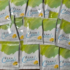 【15個セット・まとめ売り】draw（ドロー）クレイ 入浴剤 グレープフルーツ15個セット｜天然クレイ・日本製・個包装｜終売品まとめ売り