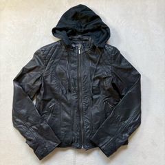 HELMUT LANG フーデットラムレザージャケット ライダースSP HELMUT LANG フーデットラムレザージャケット ライダースSP - メルカリ