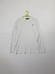 ポロ ラルフローレン 白 長袖 Tシャツ スリーブ