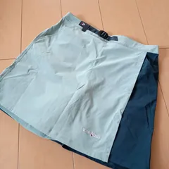 美品◆モンベル　ストレッチO.Dラップショーツ　レディース　M　2267　montbell mont-bell　巻きスカート　キュロット　ショートパンツ　ストレッチ　アウトドアパンツ