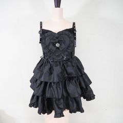 IMVAL / Frill Heart Dress [BLK] - メルカリ