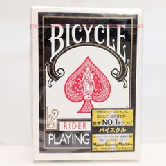 トランプ バイスクル ライダーバック (黒) プレイングカード 未開封