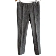 Z1631 theory luxe セオリーリュクス テーパードパンツ チェック柄 上質 レディース 040サイズ