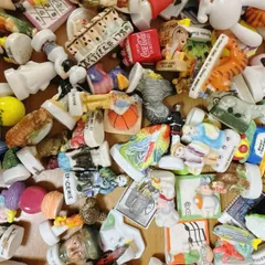 【D】100個 フェーブ レア まとめて まとめ売り 大量 セット 卸売 店舗 フェーヴ 陶器 パティスリー 童話 部屋飾り モチーフ 動物 アニマル カフェ サプライズ インスタ映え 焼き菓子 マルシェ 戦利品 小さな カントリー シャビーシック P735