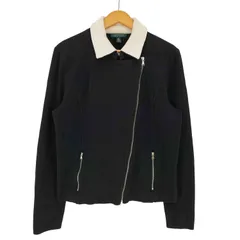 ローレンラルフローレン LAUREN RALPH LAUREN スウェット地 ダブルライダースジャケット レディース import：XL のサムネイル