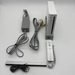 Nintendo Wii 本体 ホワイト 周辺機器 動作確認済み [中古]