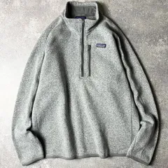 19年製 Patagonia ハーフジップ ベターセーター ジャケット L / パタゴニア フリース プルオーバー ハイネック 霜降り グレー