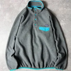 13年製 Patagonia スナップT プルオーバー フリース ジャケット XL / パタゴニア ジャンパー ハイネック グレー ブルー レディース