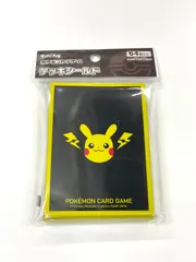 【新品未開封】 ポケモンカードゲーム デッキシールド ピカチュウとかみなり 64枚入り 日本製