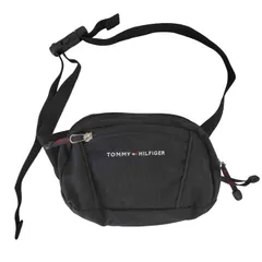 トミーヒルフィガー TOMMY HILFIGER 90s 刺繍ロゴ ボディバッグ メンズ 表記無 
