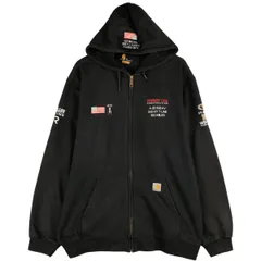 古着 カーハート Carhartt ORIGINAL FIT スウェットフルジップパーカー メンズXL相当/eaa602502