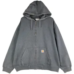 古着 カーハート Carhartt スウェットフルジップパーカー メンズXXL相当/eaa602505