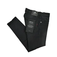 REPLAY リプレイ / ANBASS デニムジーンズ ストレッチパンツ メンズ SLIM FIT スリムフィット ブラック M914 428558